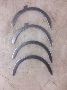 Полукольцо коленвала опорное Фотон 1049а/1041/1069/1093/1099 Foton